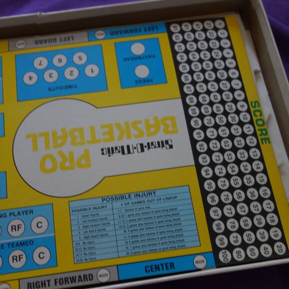 Vintage 1981 Strat-O-Magic Pro Basketball with Larry Bird & Magic Johnson - Picture 10 of 16